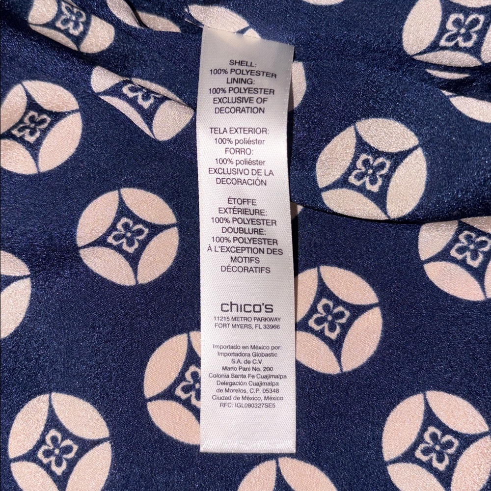 Chico's Drama Printed Kimono - Picture 5 of 8